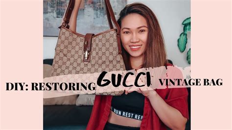 how to clean gucci canvas bag|how to maintain luxury bags.